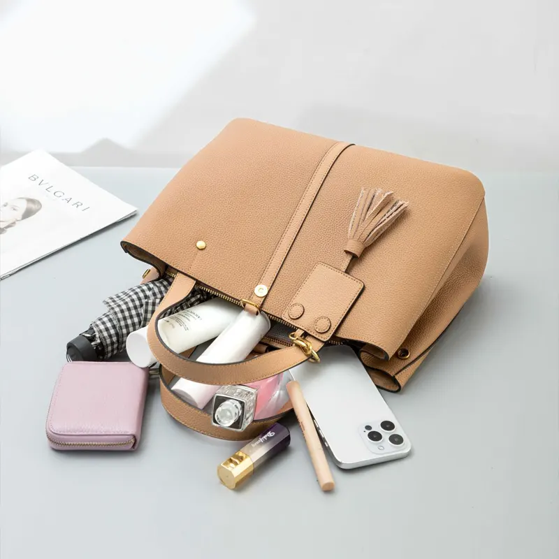 Velin Shoulder Tote Handbag