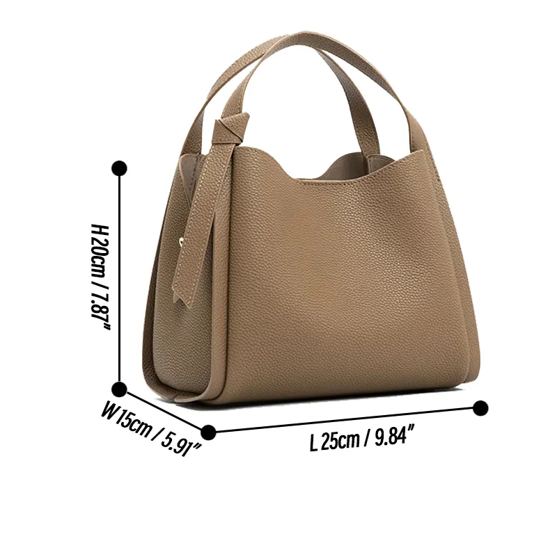 Mirie Double Handle Tote Bag