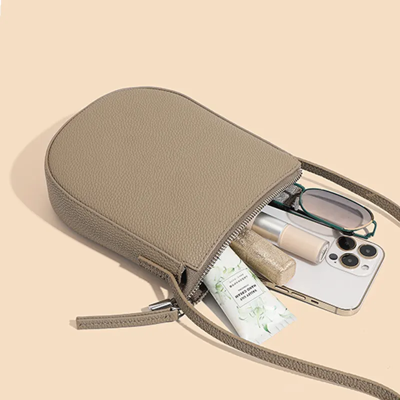 Noire Semi-circular Crossbody Bag