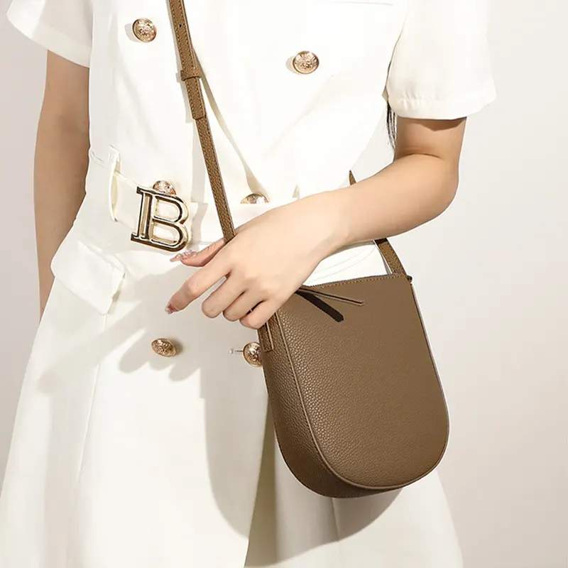 Noire Semi-circular Crossbody Bag